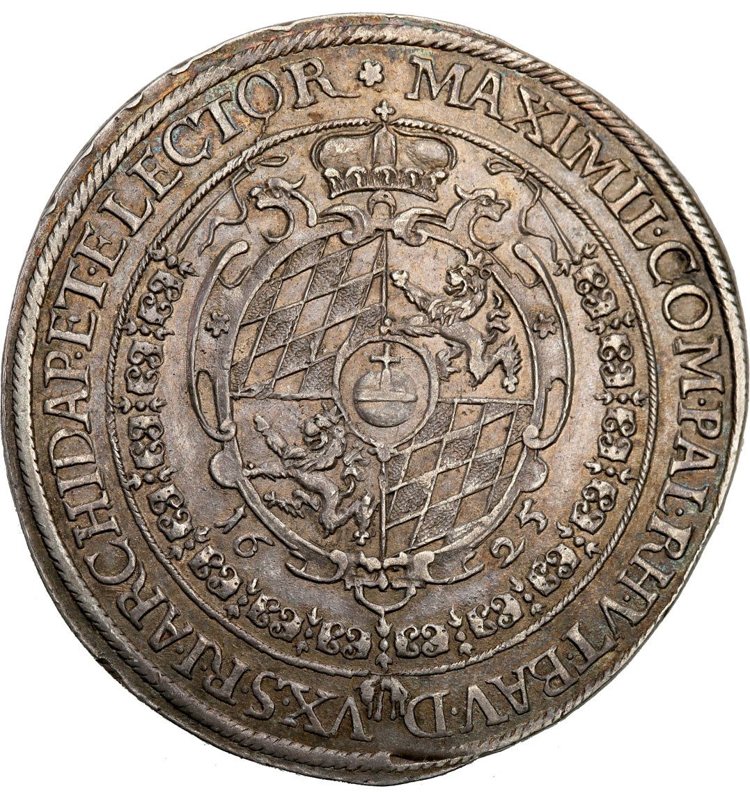 Niemcy, Bawaria. Maximilian I (1598-1651). Talar 1625, Monachium - ŁADNY
